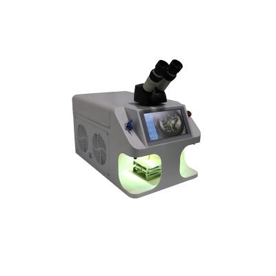 China 60W 100W Gold Jewelry Argon Spot Microscope Welding Laser Gold Welder Small Electric Welding Machine for sale