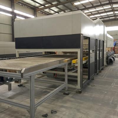 China Automatic Curved Tempered Glass Tempered Glass Factory Line Of Furnace Architecture Flat And Price for sale