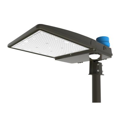 China Commercial Sports Stadiums Minglight DLC ETL 150W LED Parking Lot Shoe Box Light for sale