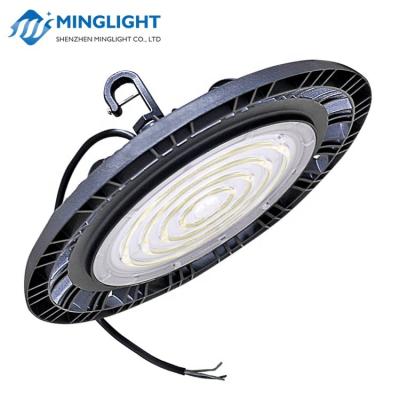 China Warehouse ETL DLC Listed UFO 100W 5000K IP65 High Bay, Waterproof Industrial Grade LED Warehouse Lighting for sale