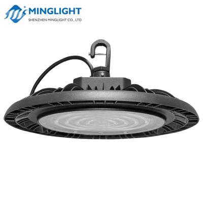 China Warehouse DLC ETL Listed 150W LED UFO High Bay Warehouse Light With 5 Years Warranty for sale