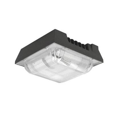 China Hotel High Lumen 100W Led Canopy Light DLC ETL Listed Gas Station Led Canopy Light for sale