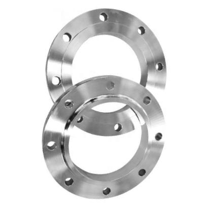 China 200 Series/300 Series/400series hot sales welded forged PN10 DN25 304 316 industrial exhaust pipe stainless steel flanges for sale