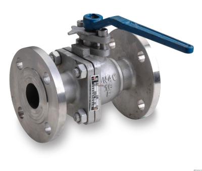 China General Manual Stainless Steel Flange 316l Ball Valve for sale