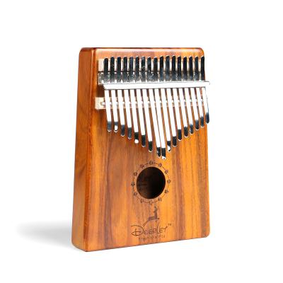 China Durable Acacia Material 17 Key Thumb Kalimba Piano For Sale for sale