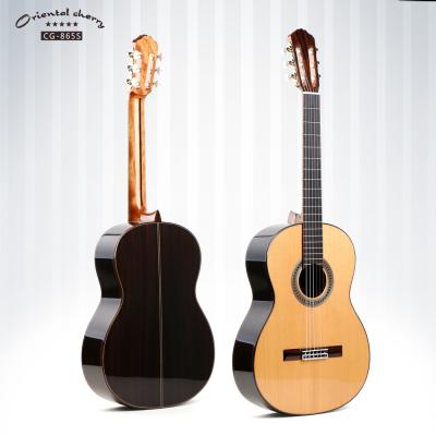 China 39 Inch Solid High Quality Cedar Solid Classical Cedar Guitar OEM Supplier for sale