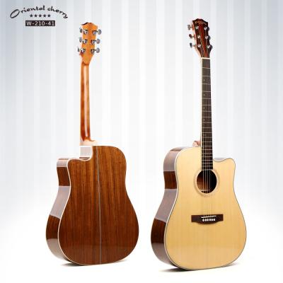 China High Quality China Wholesale Acoustic Guitar of Impeccable Handcrafted Impeccable Body for sale