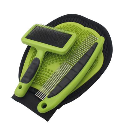 China New Design Product Suit Viable Straight Massage Brush Comb Clean Dog Cat Grooming Bath for sale