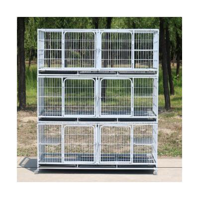 China Hot Sale Breathable Durable Large Dog Cat Cage Professional Veterinary Metal Breeding Cage for sale