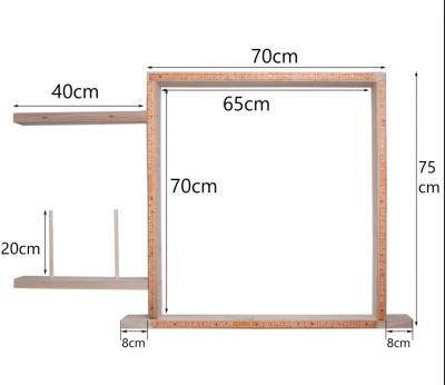 China Tucking Machine DIY Carpet Tucking Frame Tucking Frame Self Easy Assembly Tucking Frame With Wire Holder for sale