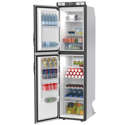 China Caravan 12/24v Motorhome Campervan Fridge RV Fridge Freezer Built-in Digital Display for sale