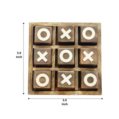 China OEM Wooden Lawn Outdoor Height Garden Game Giant Tic Tac Toe Game for sale