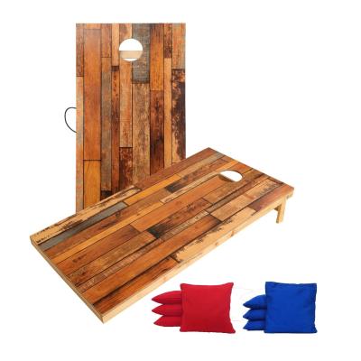 China OEM Wooden Cornhole Outdoor Games Boards Portable Sandbag Game Wooden Throwing Sandbag for sale