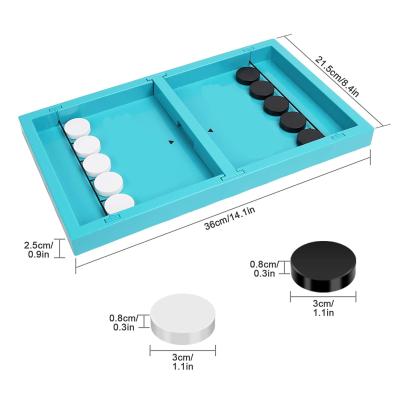 China Wooden Quick Bridle Puck Game Paced, Table Desk Battle, Winner Board Games OEM Toys for sale