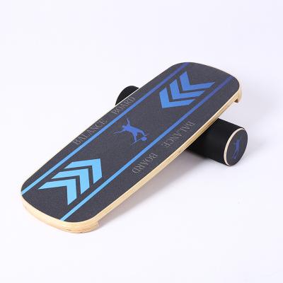 China OEM Wooden Balance Board Wooden Shimmy Board For Physical Therapy, Home Gym Workout for sale