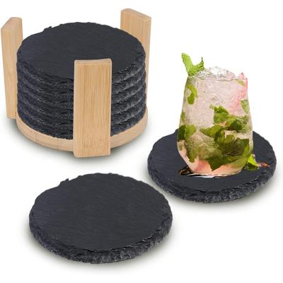 China Sustainable Christmas Gift Beverage Slate Disposable Place Mats And New Creative Coaster for sale