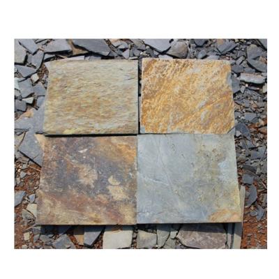 China wholesale modern beautiful outside natural slate stone floor tiles for sale