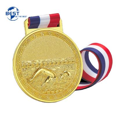 China China High Quality Die Cast Type And Embossed Custom Bronze Style Replica Medals for sale