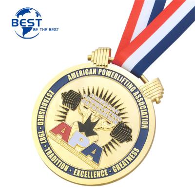 China China Top Selling Cheap Sports Awards 10 Years Anniversary Medals for sale