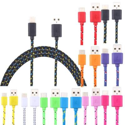 China USB Charging Type C Cable 2A Charging Data Player MP3/MP4 Fast Wire Tinned Cooper Wire Mobile Phone Charger Cord For iPhone Samsung Huawei Xiaomi for sale