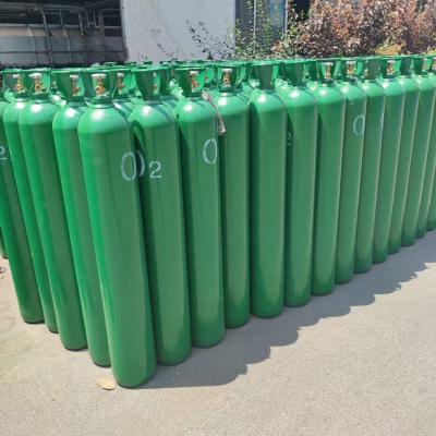 China Gas ISO TPED DOT 4L 10L 40L 48.8L 50L 68L 80L Gas Cylinder Industrial Oxygen Cylinder for Ecuador Peru Brazil Bolivia for sale