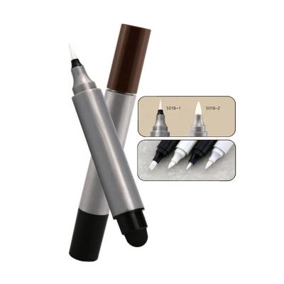 China Waterproof cosmetic liquid eyeliner pen with felt tip or liquid eyeliner brush pen with ink-cartridge packing for sale