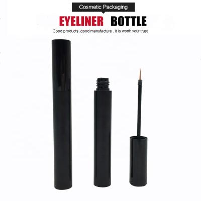 China Cosmetics Shape Hot Selling Slim Eyeliner Cosmetic Tube Empty Plastic Mascara Container for sale