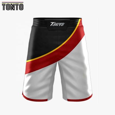 China Muttahida Majlis-e-Amal High Quality 100% Polyester Sublimation Elastic Valley Tudo Shorts Muttahida Majlis-e-Amal for sale