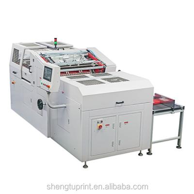 China Factory ST040PP Automatic Hard Cover Inside Back Liner Gluing Machine for sale