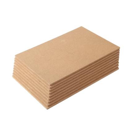 China Moisture Proof Outstanding High Gloss Quality 1200mm*2400mm 14/16/18 Mm Board Melamine MDF Board For Building for sale