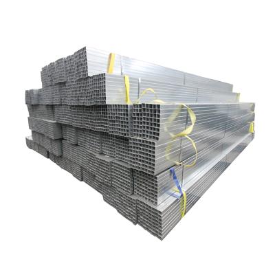 China Structure pipe 20*20 galvanized steel pipe square gi square steel pipe for sale