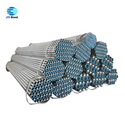 China Structure Pipe BS1387 Hot Dip Galvanized Steel Pipe EMT Conduit Pipe for sale