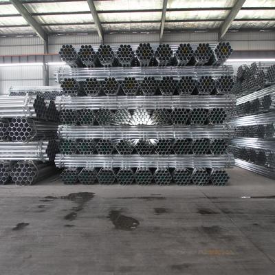 China Structure Pipe Good Quality Steel Pipe ERW Hot Dipped Galvanized Carbon Steel Pipe for sale