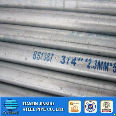 China Scaffolding pipe 250mm gi pipe class c for sale