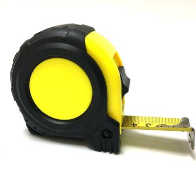 China ABS & Custom Logo Stainless Steel Measuring Tape 3m 5m 7.5m 8m 10m With Rubber Handle 27ft Tape Measure for sale