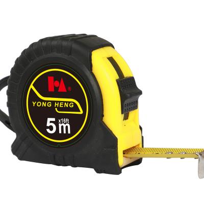 China Cheap Customized High Quality Rubber Steel Tape Measure With Stock Point 5m Steel Tape Measure for sale