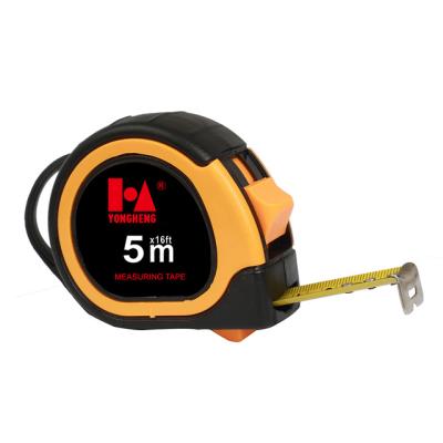 China ABS & 2021 new plastic patented steel flexometro measuring tape 25ft rubberized tape 3m single stop factory for sale