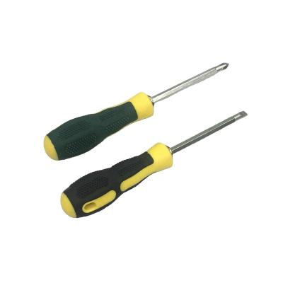 China PP+TPR screw drivers flat screwdriver function Wholesale magnetic Tip Cr-V Screwdriver with TPR Handle for sale