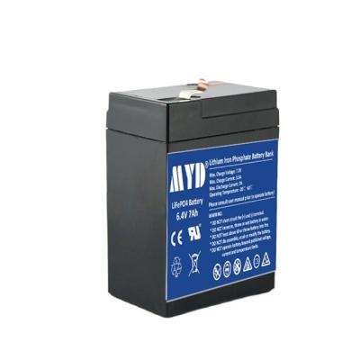 China Long Cycle Life 6v 6ah Sla Replacement Lifepo4 Lithium Phosphate Solar Battery for sale