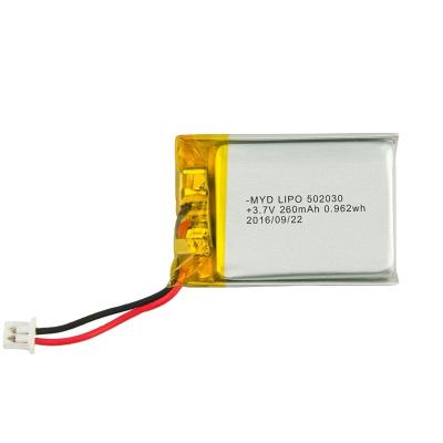 China Safety Li-polymer rechargeable battery 3.7V 700mAh 503048 for sale