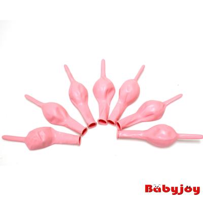 China Decoration factory direct high quality 6 inch 1.6g pale-pink tail balloon, easy to link for sale