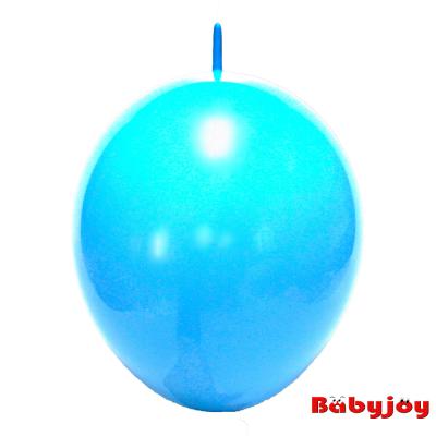 China Decoration factory direct high quality 12 inch 3.8g baby blue tail balloon, easy to connect for sale