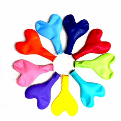 China Decoration #in love#100pcs manufacturer direct 2g heart colorful balloon 10 for sale