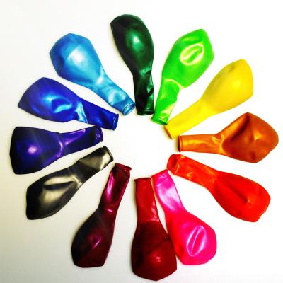 China Other pcs #decoration#100 good quality 12 inch 2.5g metallic balloons for sale