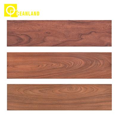 China Low Price Rustic Wooden Ceramic Porcelain Flooring Foshan Tiles Tile for sale