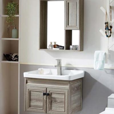 China Foshan Modern Bathroom Furniture Basin Aluminum Cabinet Furniture for sale