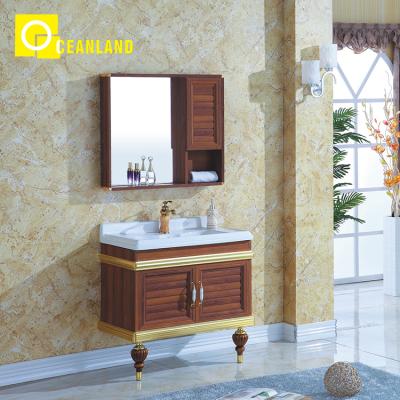 China Good Quality Furniture Manufacturers Modern Bathroom Cabinet Vanity for sale