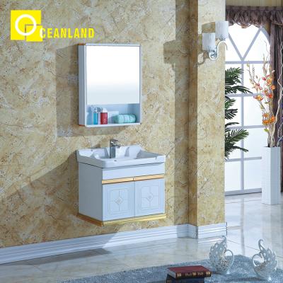 China modern cheap price aluminum waterproof bathroom cabinet for sale