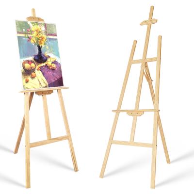 China Multifunctional Adjustable Easel Art Painting Easel Wood Painting Learning Easel for Artist Easel for sale