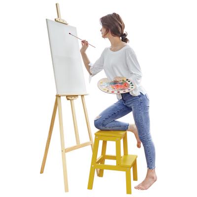 China Easel 150cm Painting Students Drawing Easel Wholesale Professional Easel Folding Wooden Easel for sale